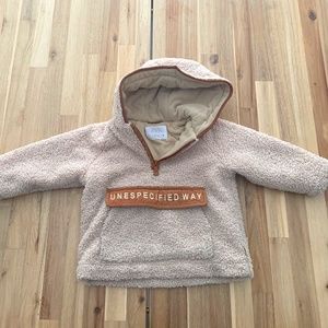 Zara kids gender neutral sherpa